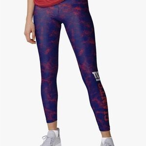 NFL Giants Blue and Red Leggings
